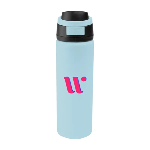 32 oz. recycled stainless steel bottle with single-wall construction, screw-on lid... from ASI 61125 Hit Promotional Products / Hit®