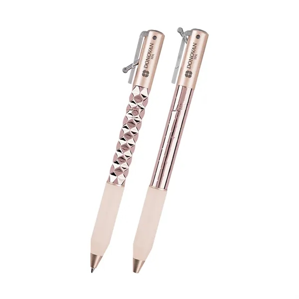 Plunger action ballpoint made made of recycled ABS.... from ASI 61125 Hit Promotional Products / Hit®