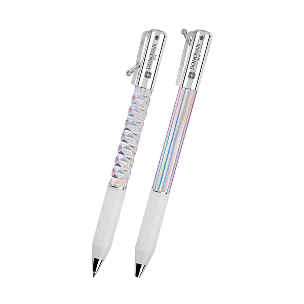 Plunger action ballpoint made made of recycled ABS.... from ASI 61125 Hit Promotional Products / Hit®