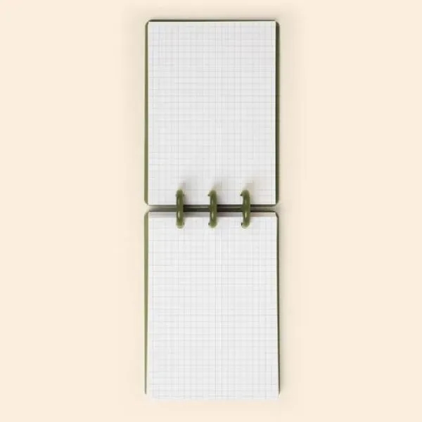 Small Disc-Bound Taskpad with Polypropylene Cover  (4.25" x 5.75"; 150... from ASI 74710 Numo