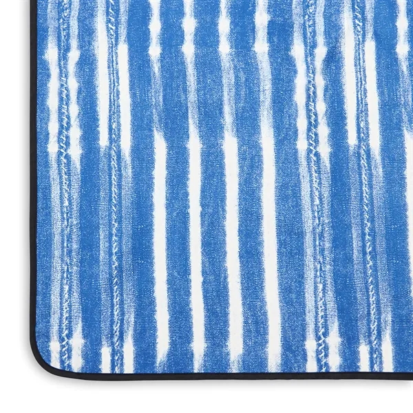 60" x 72" picnic blanket made from recycled plastic bottles with... from ASI 56070 Gemline / Gemline®