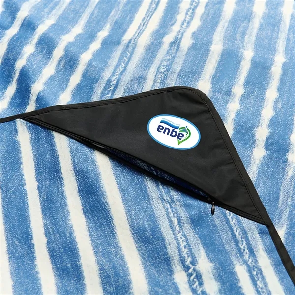 60" x 72" picnic blanket made from recycled plastic bottles with... from ASI 56070 Gemline / Gemline®