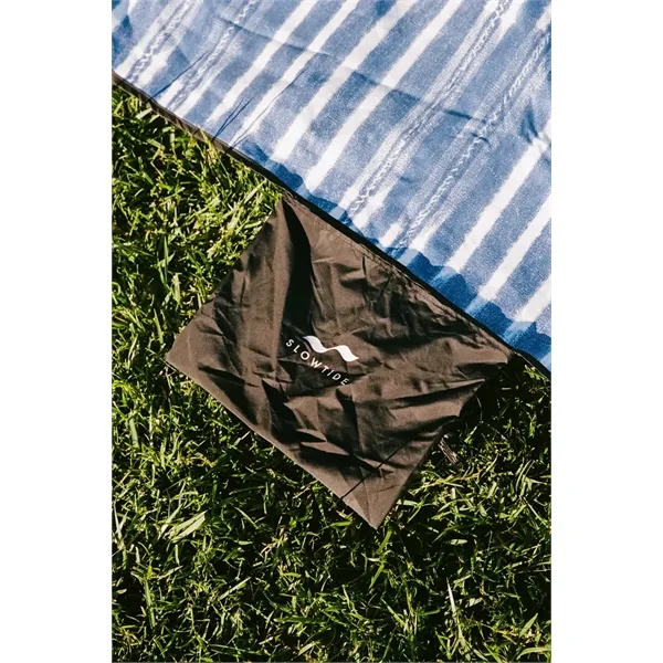 60" x 72" picnic blanket made from recycled plastic bottles with... from ASI 56070 Gemline / Gemline®