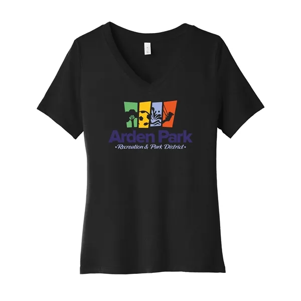 Bella+Canvas Ladies' Relaxed Jersey Short-Sleeve V-Neck... from ASI 30208 A P Specialties / AP Specialties