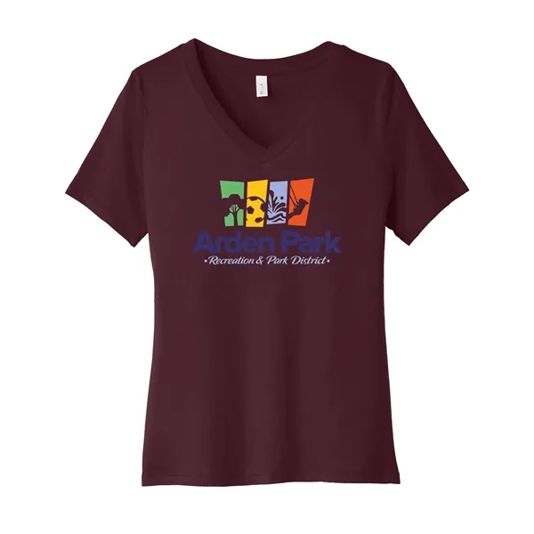 Bella+Canvas Ladies' Relaxed Jersey Short-Sleeve V-Neck... from ASI 30208 A P Specialties / AP Specialties