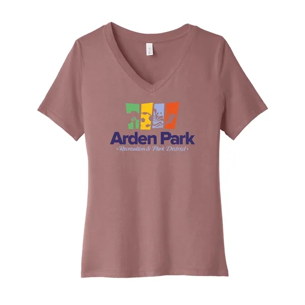 Bella+Canvas Ladies' Relaxed Jersey Short-Sleeve V-Neck... from ASI 30208 A P Specialties / AP Specialties