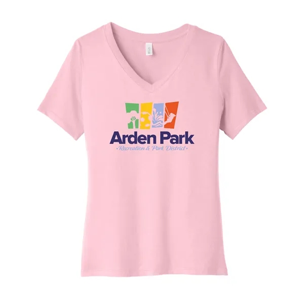 Bella+Canvas Ladies' Relaxed Jersey Short-Sleeve V-Neck... from ASI 30208 A P Specialties / AP Specialties