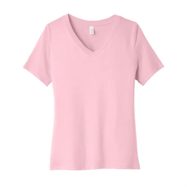 Bella+Canvas Ladies' Relaxed Jersey Short-Sleeve V-Neck... from ASI 30208 A P Specialties / AP Specialties