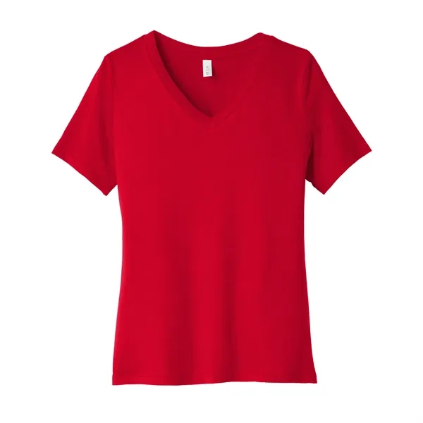 Bella+Canvas Ladies' Relaxed Jersey Short-Sleeve V-Neck... from ASI 30208 A P Specialties / AP Specialties