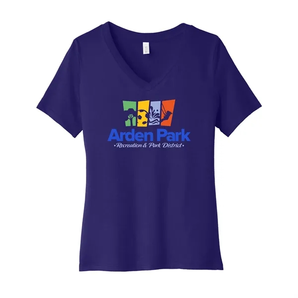 Bella+Canvas Ladies' Relaxed Jersey Short-Sleeve V-Neck... from ASI 30208 A P Specialties / AP Specialties