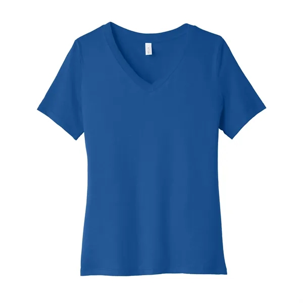 Bella+Canvas Ladies' Relaxed Jersey Short-Sleeve V-Neck... from ASI 30208 A P Specialties / AP Specialties