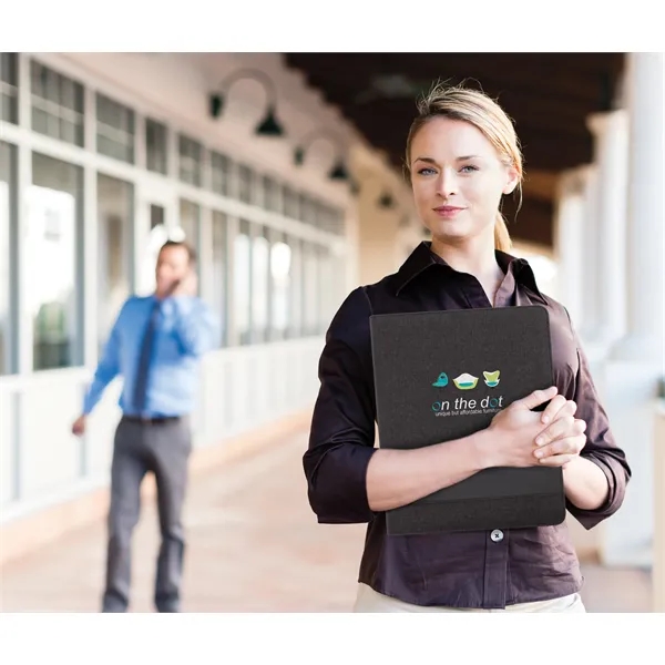 Trade Zippered Padfolio... from ASI 40480 Koozie Group / Norwood