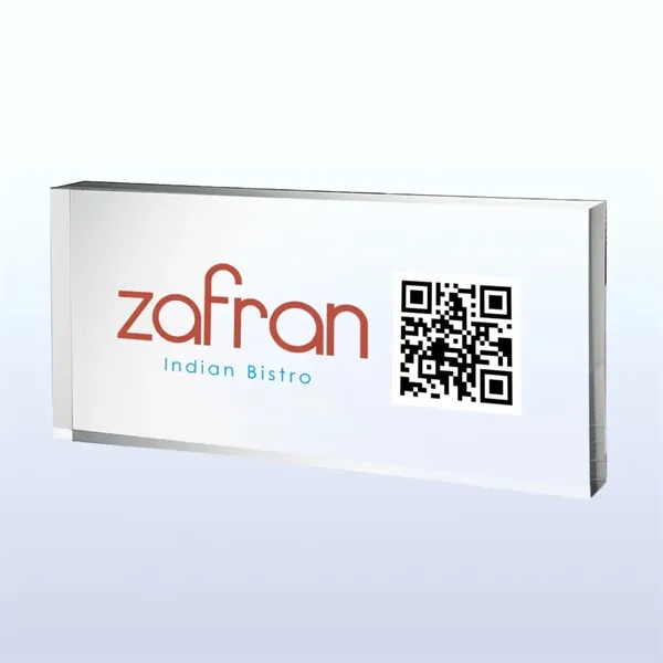 Acrylic Display Plate... from ASI 31517 Admart Products / Admart Line