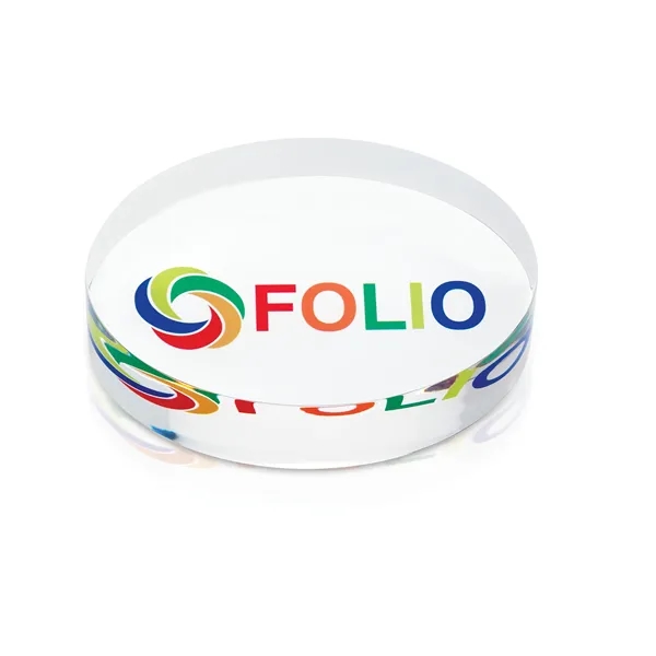 Oval Acrylic Paperweight... from ASI 40480 Koozie Group / Norwood