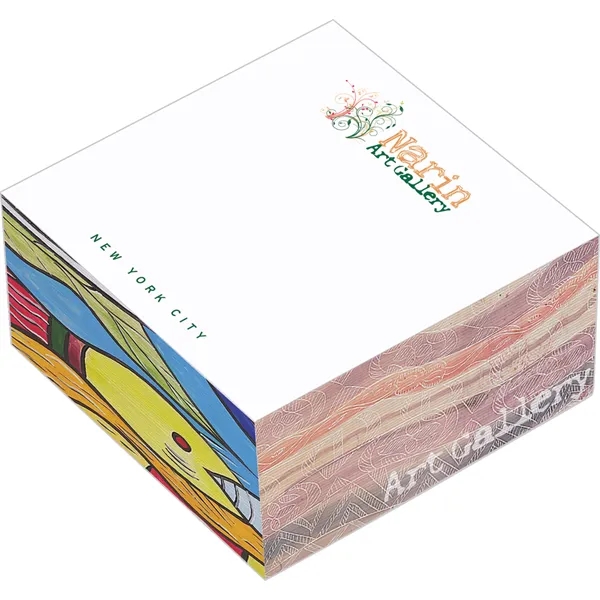 Souvenir® 3" x 3" x 1.5" Non-Adhesive Cube... from ASI 40480 Koozie Group