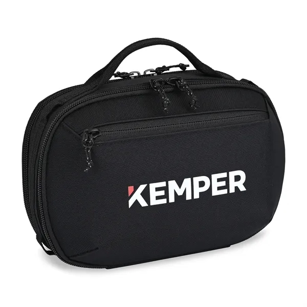 9" x 5" x 6" tech organizer with zippered and mesh... from ASI 56070 Gemline / Gemline®