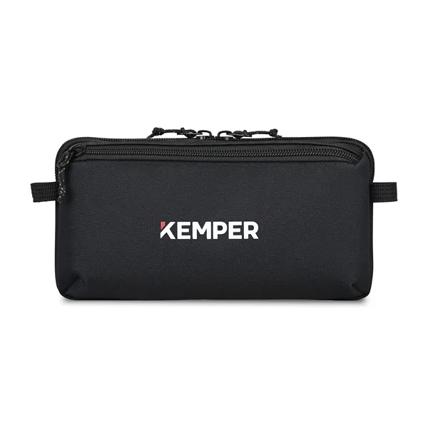 9" x 2" cord management pouch with 4 cord ties, interior... from ASI 56070 Gemline / Gemline®