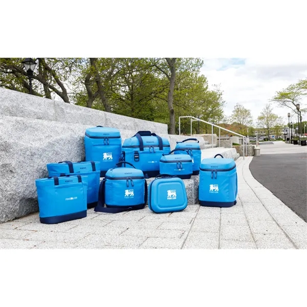 Insulated lunch bag with leak-resistant liner, zip pocket and 6 can... from ASI 56070 Gemline / Gemline®