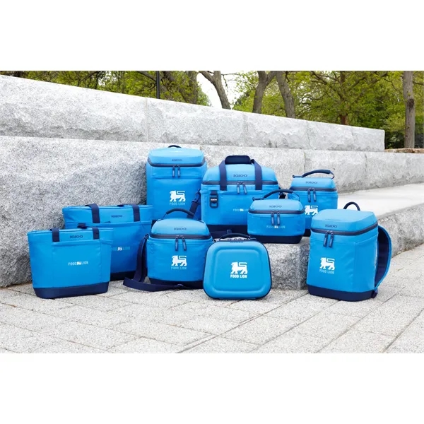 Insulated lunch bag with leak-resistant liner, zip pocket and 6 can... from ASI 56070 Gemline / Gemline®