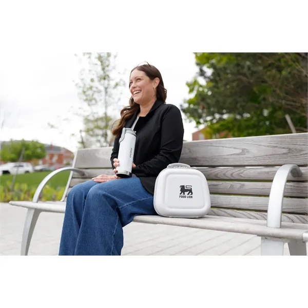 Insulated lunch bag with leak-resistant liner, zip pocket and 6 can... from ASI 56070 Gemline / Gemline®