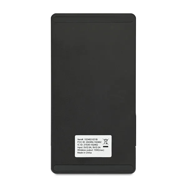 Wireless desktop charger with fabric finish and collapsible construction.... from ASI 56070 Gemline / Gemline®