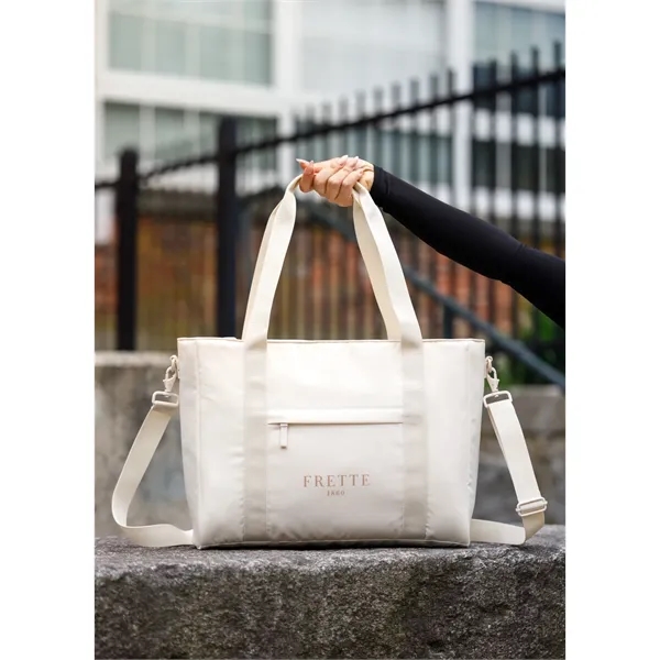 rPET laptop bag with padded 17" laptop sleeve, shoulder straps and... from ASI 56070 Gemline / Gemline®