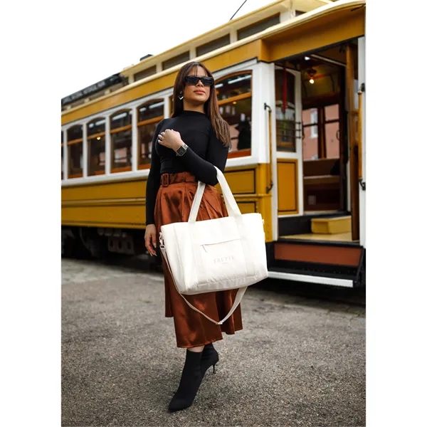 rPET laptop bag with padded 17" laptop sleeve, shoulder straps and... from ASI 56070 Gemline / Gemline®