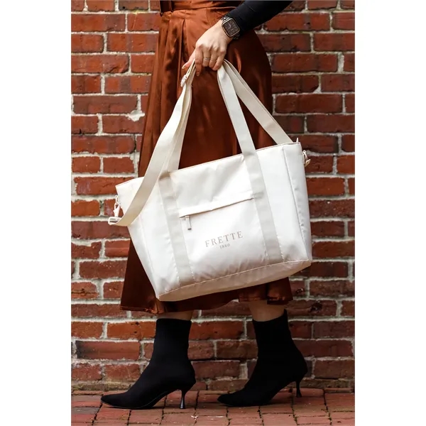 rPET laptop bag with padded 17" laptop sleeve, shoulder straps and... from ASI 56070 Gemline / Gemline®