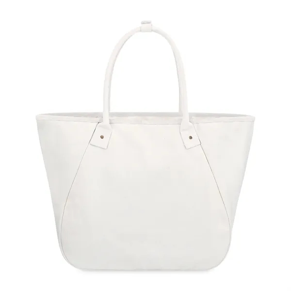Cotton canvas carry-all tote bag with snap hook closure and removable... from ASI 56070 Gemline / Gemline®