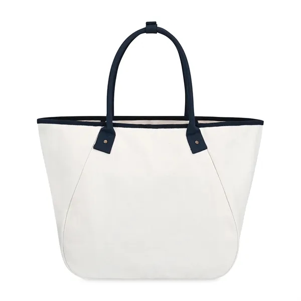 Cotton canvas carry-all tote bag with snap hook closure and removable... from ASI 56070 Gemline / Gemline®
