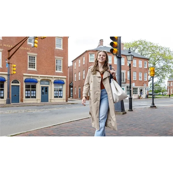 Cotton canvas carry-all tote bag with snap hook closure and removable... from ASI 56070 Gemline / Gemline®