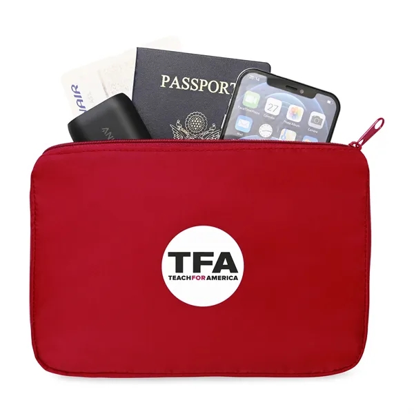 Zippered pouch made from recycled materials.... from ASI 56070 Gemline / Gemline®