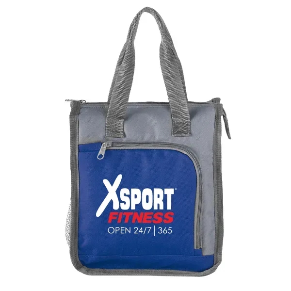 600 denier polyester lunch cooler tote with PEVA lined main compartment,... from ASI 88060 Snugz/USA Inc / Sweda®