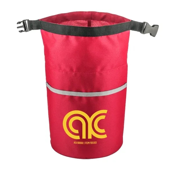 600 denier bucket-shaped cooler bag with heat-sealed PEVA lining and front... from ASI 88060 Snugz/USA Inc / Sweda®