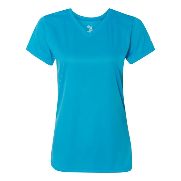 Women's v-neck short sleeve t-shirt, blank.... from ASI 84358 S&S Activewear