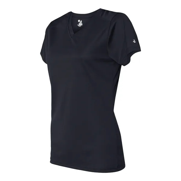 Women's v-neck short sleeve t-shirt, blank.... from ASI 84358 S&S Activewear