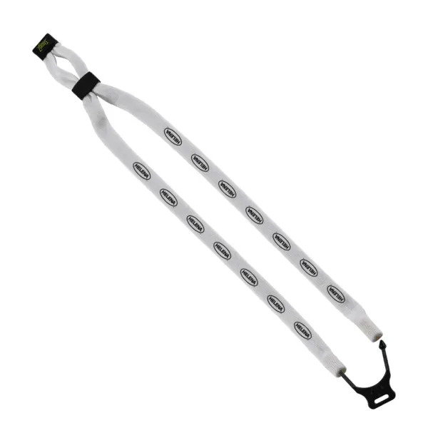 1/2" dual-use cotton trade show lanyard and eyewear retainer.... from ASI 88060 Snugz/USA Inc / SnugZ USA®