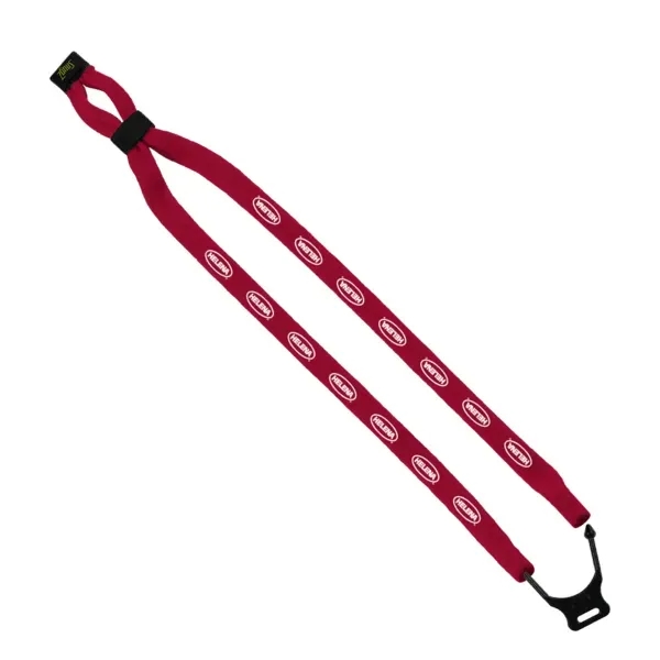 1/2" dual-use cotton trade show lanyard and eyewear retainer.... from ASI 88060 Snugz/USA Inc / SnugZ USA®