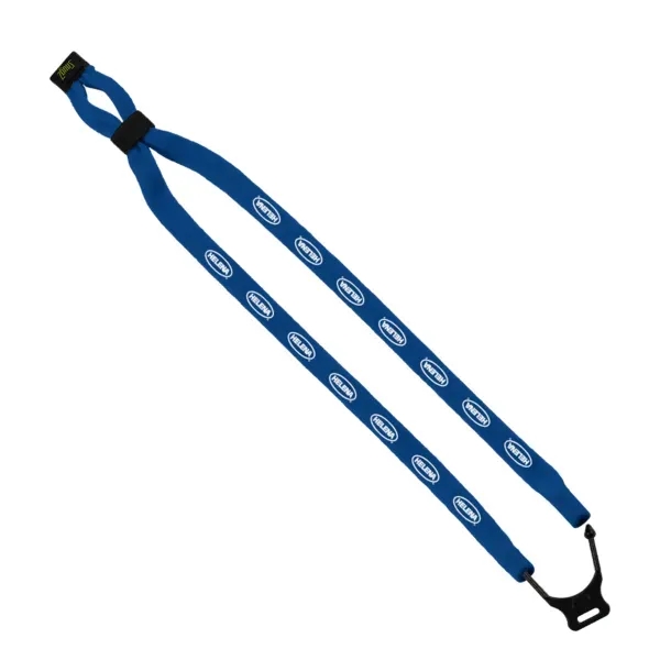 1/2" dual-use cotton trade show lanyard and eyewear retainer.... from ASI 88060 Snugz/USA Inc / SnugZ USA®