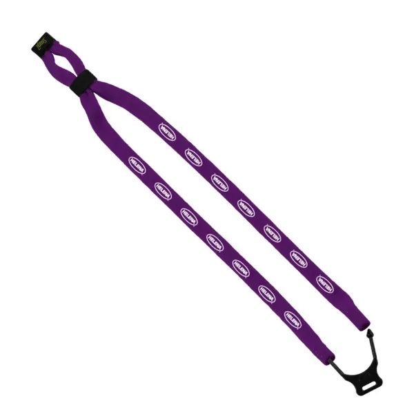 1/2" dual-use cotton trade show lanyard and eyewear retainer.... from ASI 88060 Snugz/USA Inc / SnugZ USA®