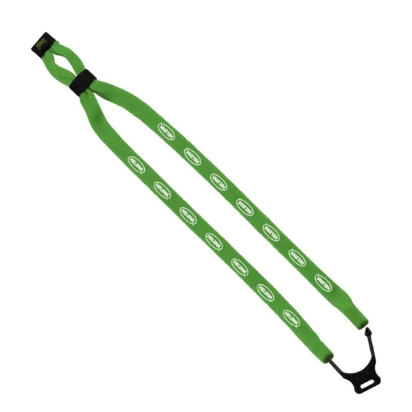 1/2" dual-use cotton trade show lanyard and eyewear retainer.... from ASI 88060 Snugz/USA Inc / SnugZ USA®