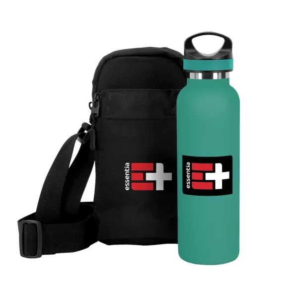 Gift set with a 20 oz. double wall, vacuum insulated bottle,... from ASI 88060 Snugz/USA Inc