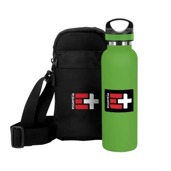 Gift set with a 20 oz. double wall, vacuum insulated bottle,... from ASI 88060 Snugz/USA Inc