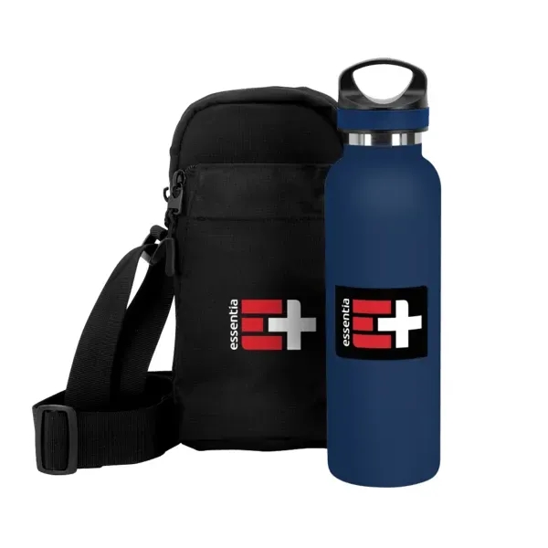 Gift set with a 20 oz. double wall, vacuum insulated bottle,... from ASI 88060 Snugz/USA Inc