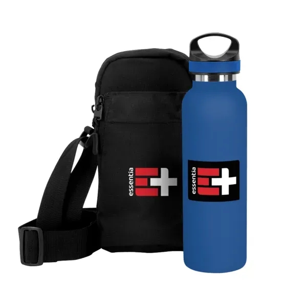 Gift set with a 20 oz. double wall, vacuum insulated bottle,... from ASI 88060 Snugz/USA Inc