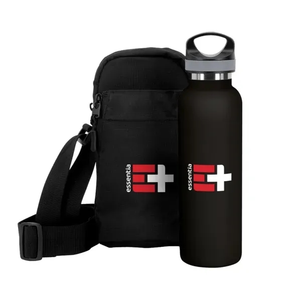 Gift set with a 20 oz. double wall, vacuum insulated bottle,... from ASI 88060 Snugz/USA Inc