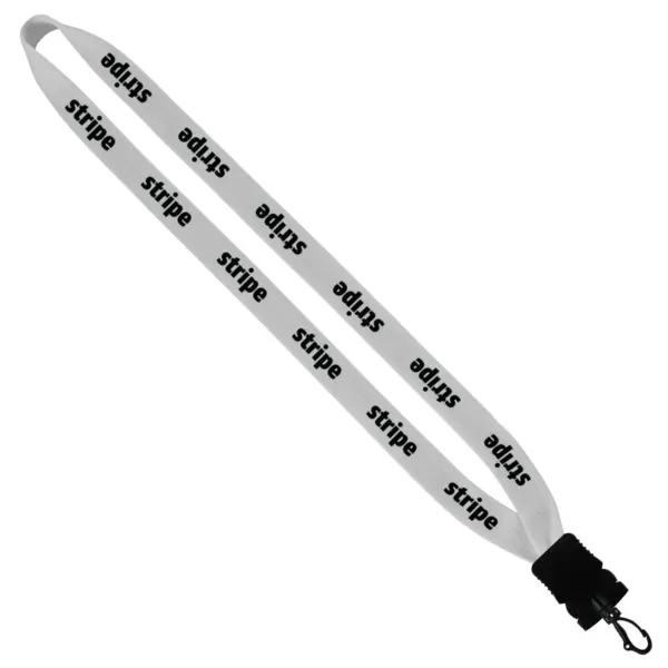 3/4" knitted cotton lanyard with plastic snap-buckle release and swivel hook.... from ASI 88060 Snugz/USA Inc / SnugZ USA®