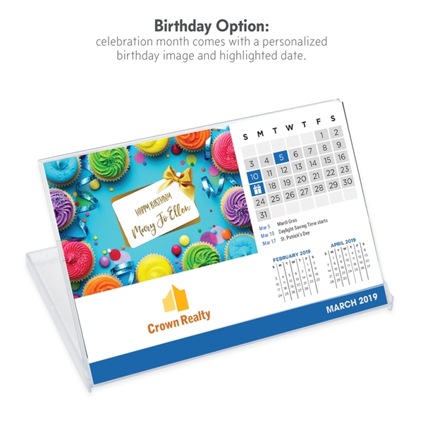 Attract attention for your business with a 4x6 jewel case desktop... from ASI 39850 The Bentcil Company / Bentcils™