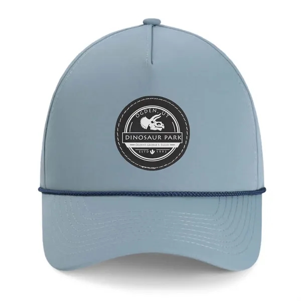 Imperial 5054 5-Panel Wrightson performance rope cap with leatherette patch or... from ASI 74601 Calico