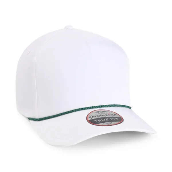Imperial 5054 5-Panel Wrightson performance rope cap with leatherette patch or... from ASI 74601 Calico